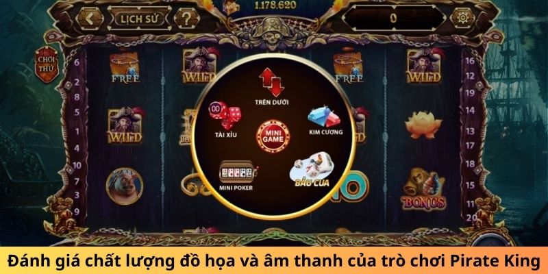 Đánh giá chất lượng đồ họa và âm thanh của trò chơi Pirate King